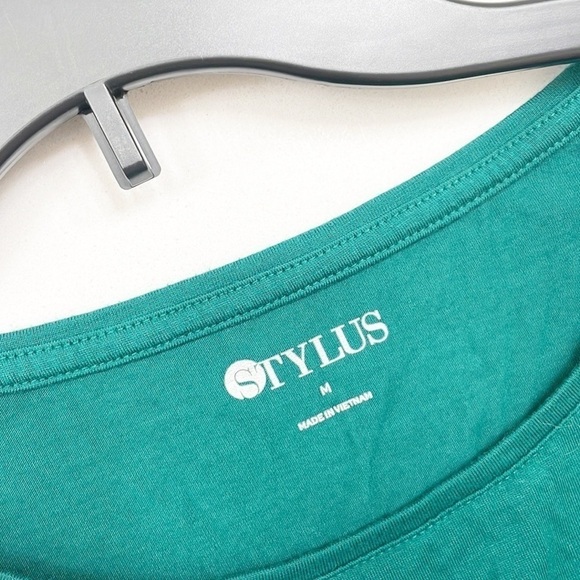 Stylus green long sleeve top - Picture 3 of 5
